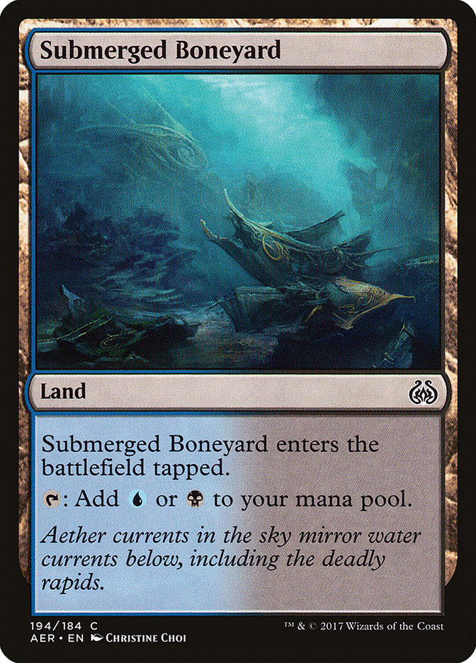 {C} Submerged Boneyard [Aether Revolt][AER 194]