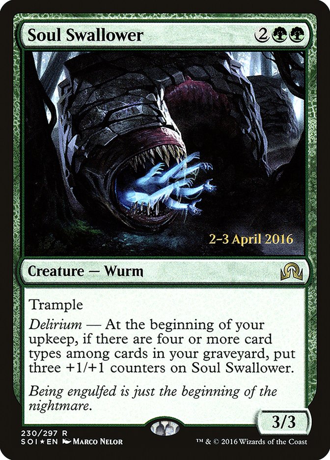 {R} Soul Swallower [Shadows over Innistrad Prerelease Promos][PR SOI 230]