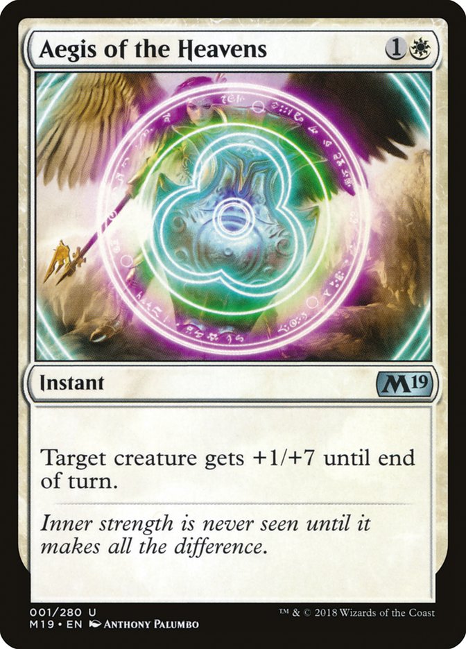 {C} Aegis of the Heavens [Core Set 2019][M19 001]