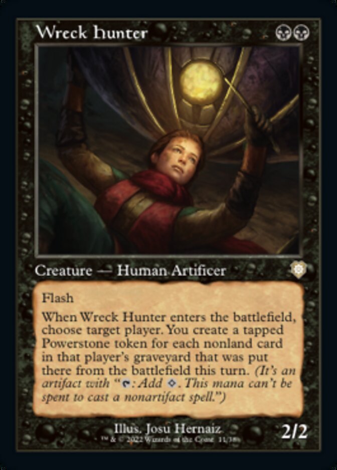 {R} Wreck Hunter (Retro) [The Brothers' War Commander][BRC 011]