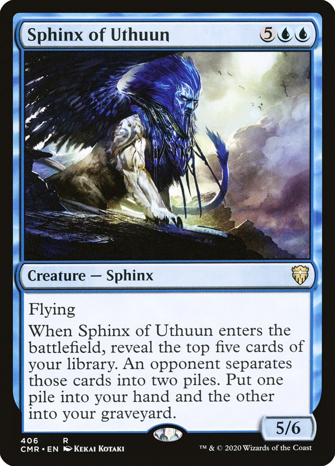 {R} Sphinx of Uthuun [Commander Legends][CMR 406]