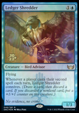 {@R} Ledger Shredder [Streets of New Capenna Prerelease Promos][PR SNC 046]