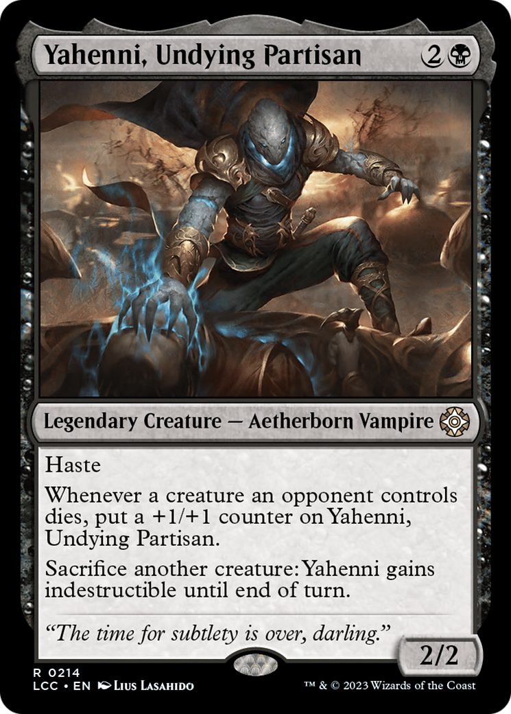 {R} Yahenni, Undying Partisan [The Lost Caverns of Ixalan Commander][LCC 214]