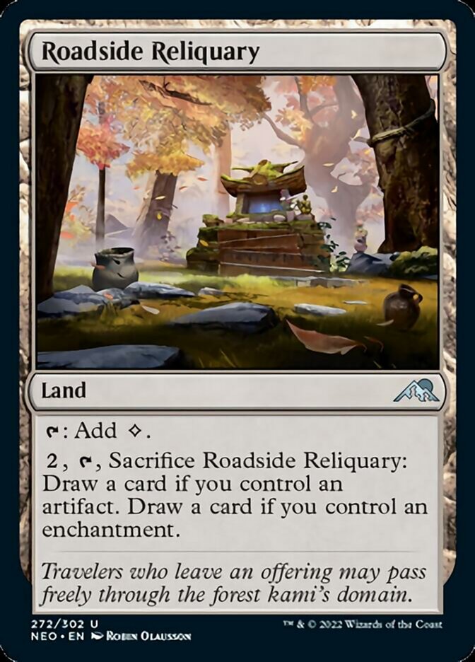 {C} Roadside Reliquary [Kamigawa: Neon Dynasty][NEO 272]