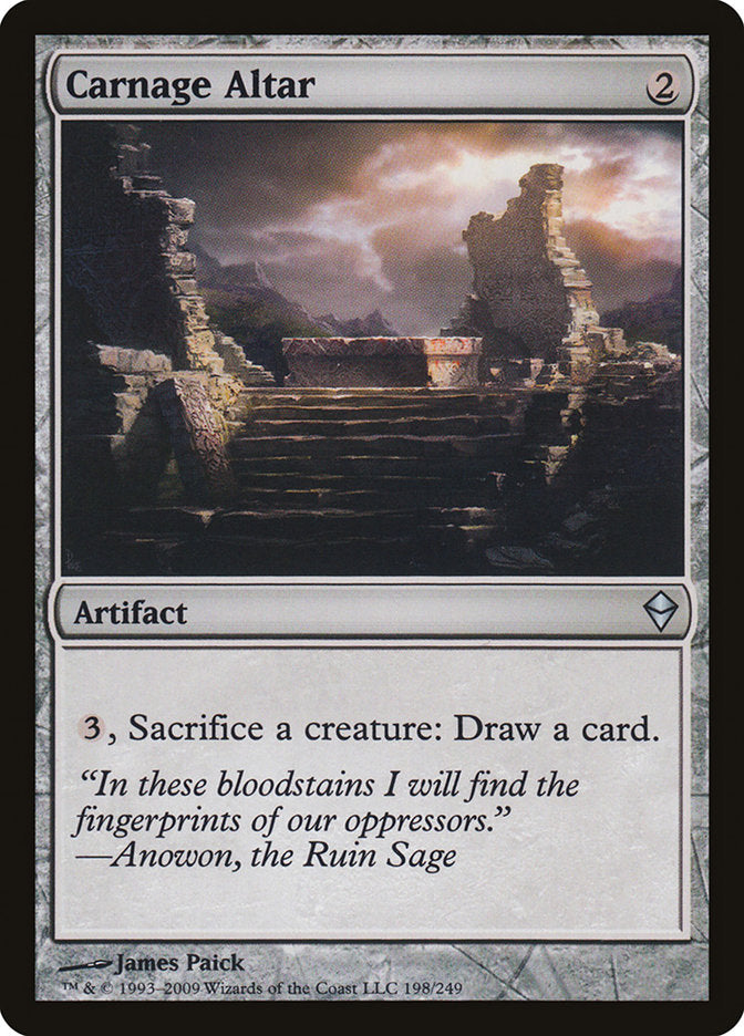 {C} Carnage Altar [Zendikar][ZEN 198]