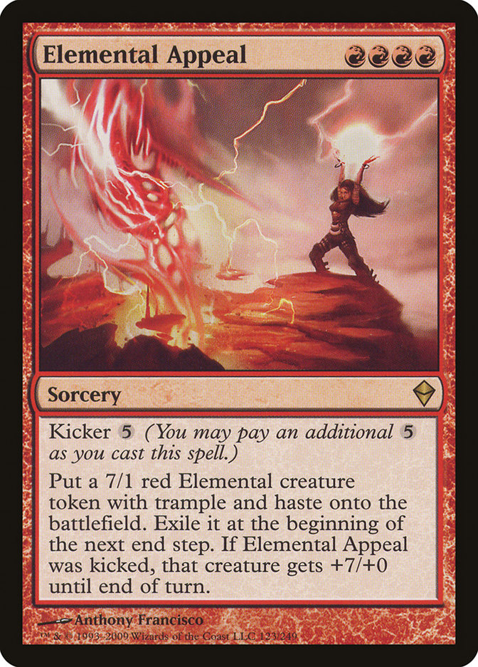 {R} Elemental Appeal [Zendikar][ZEN 123]