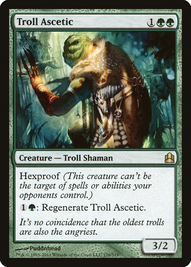 {R} Troll Ascetic [Commander 2011][CMD 176]