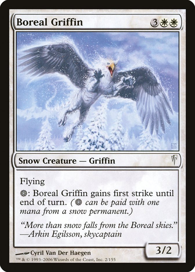 {C} Boreal Griffin [Coldsnap][CSP 002]