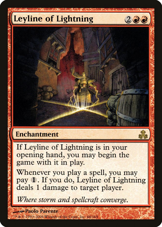 {R} Leyline of Lightning [Guildpact][GPT 068]