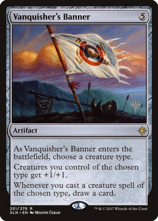 {R} Vanquisher's Banner (Promo Pack) [Ixalan Promos][PP XLN 251]