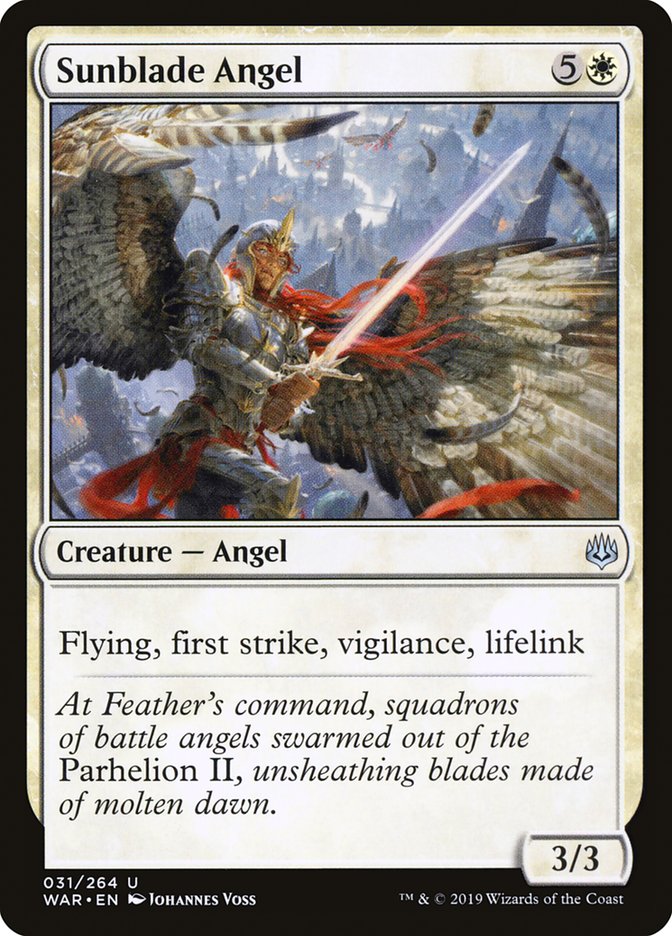 {C} Sunblade Angel [War of the Spark][WAR 031]