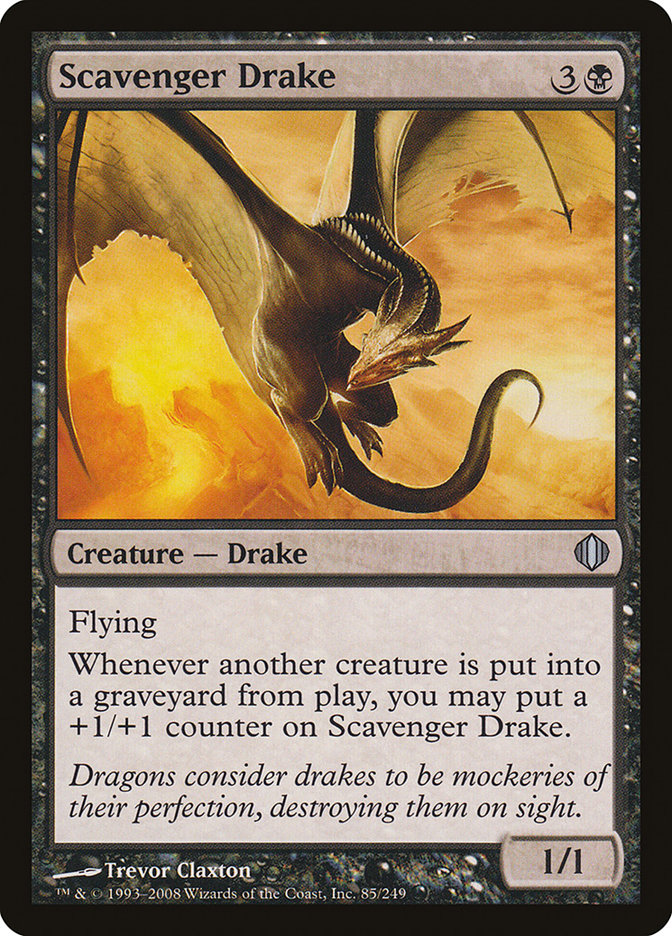 {C} Scavenger Drake [Shards of Alara][ALA 085]