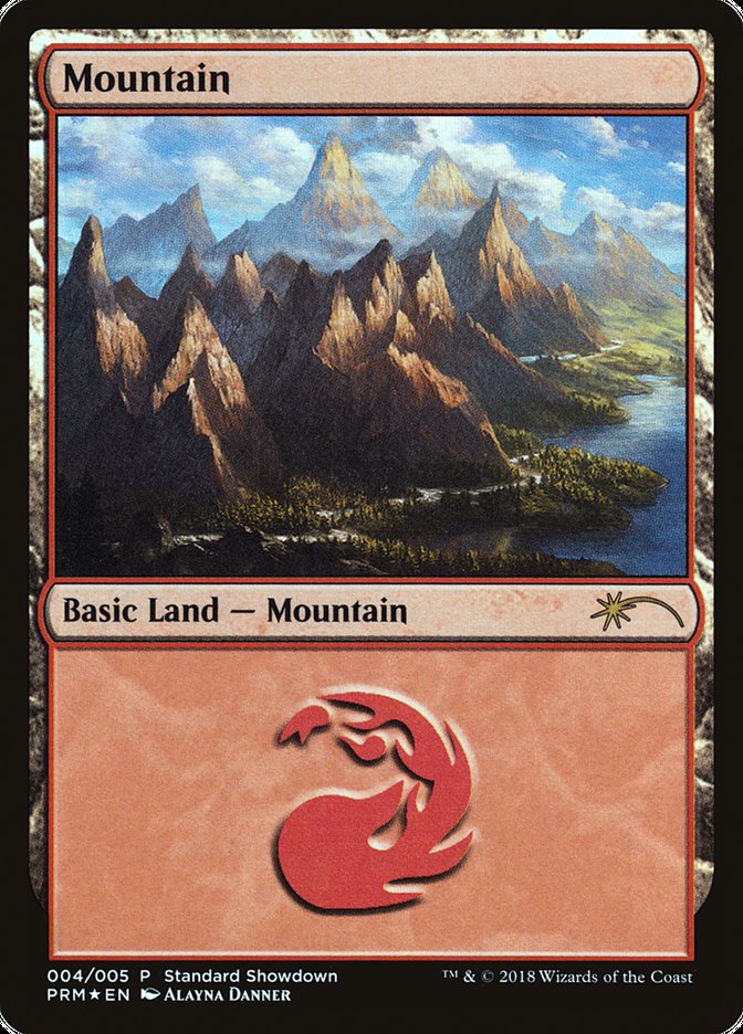 {B}[PA PSS3 004] Mountain (4) [Magic 2019 Standard Showdown]