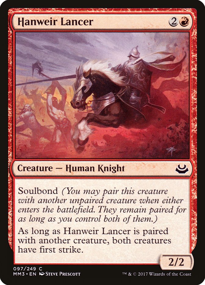 {C} Hanweir Lancer [Modern Masters 2017][MM3 097]