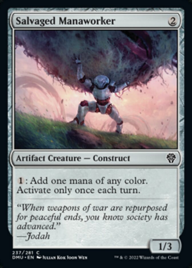 {@C} Salvaged Manaworker [Dominaria United][DMU 237]