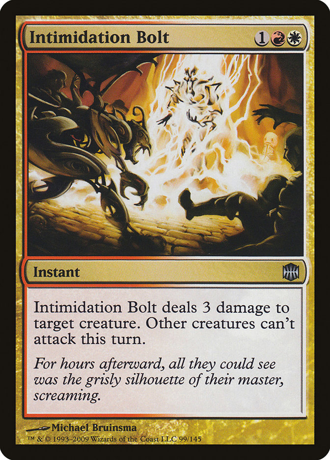 {C} Intimidation Bolt [Alara Reborn][ARB 099]