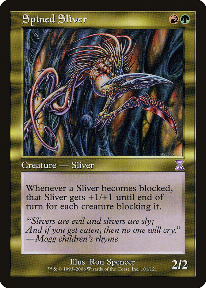 {R} Spined Sliver [Time Spiral Timeshifted][TSB 101]