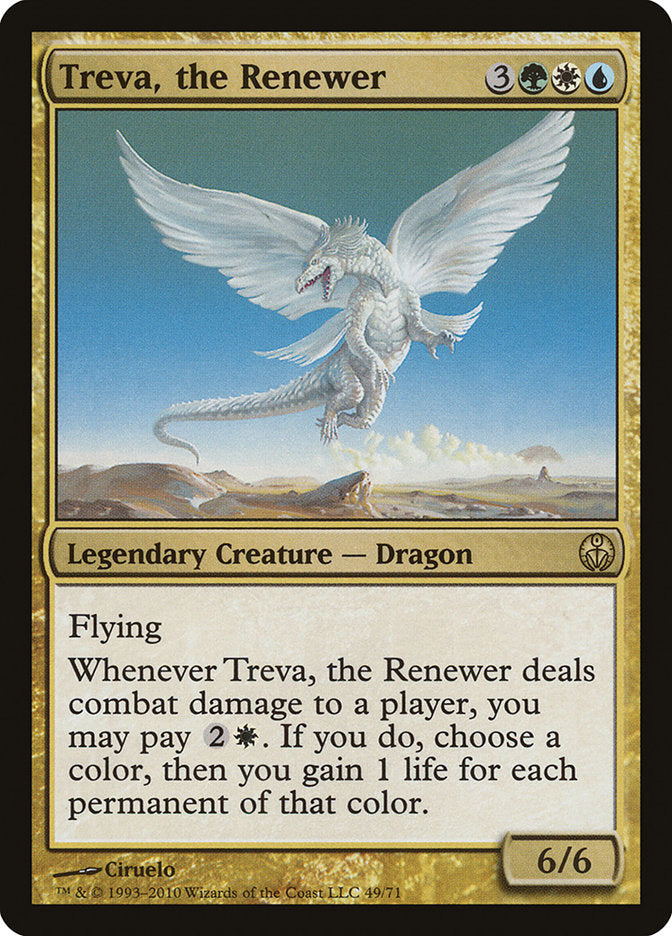 {R} Treva, the Renewer [Duel Decks: Phyrexia vs. the Coalition][DDE 049]