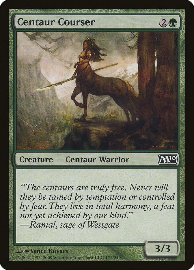 {C} Centaur Courser [Magic 2010][M10 172]