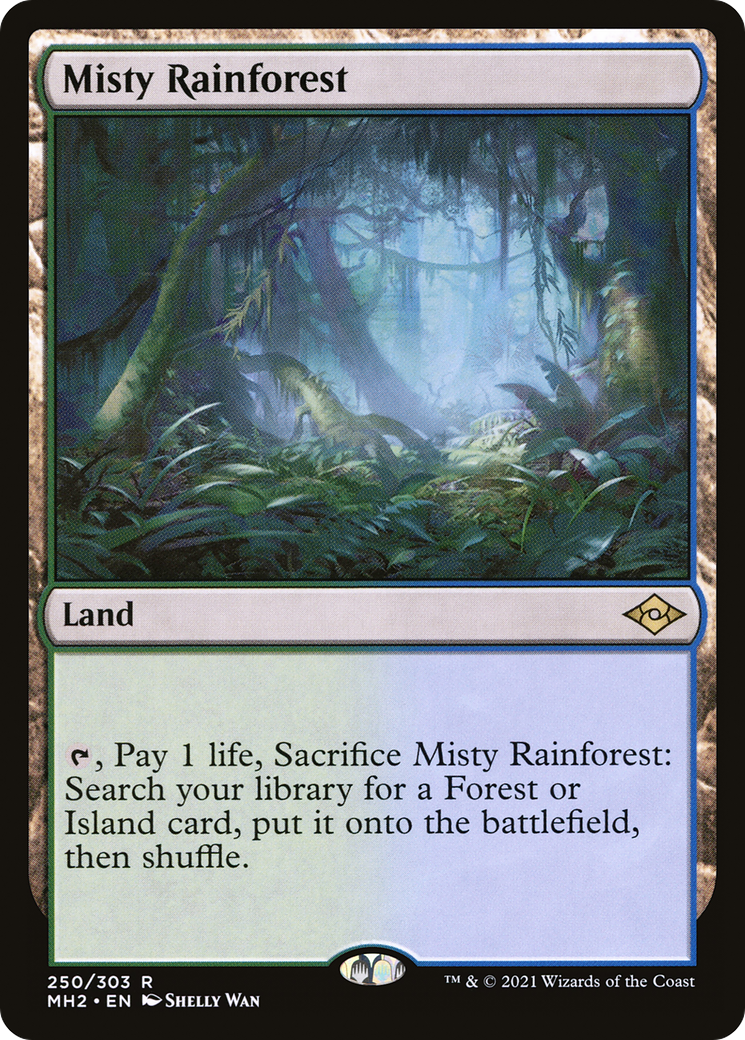 {R} Misty Rainforest [Modern Horizons 2][MH2 250]