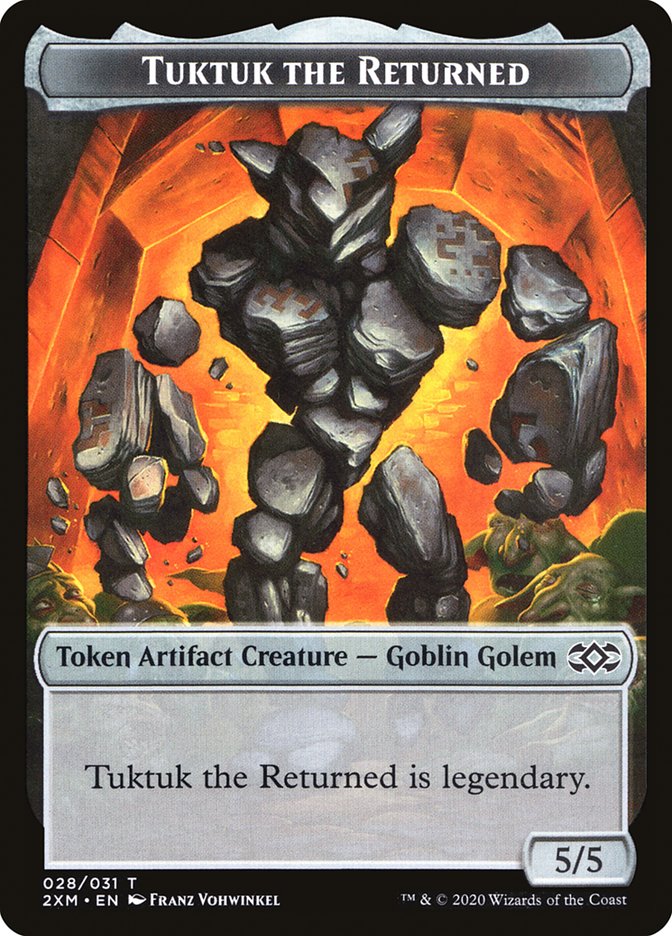 {T} Tuktuk the Returned Token [Double Masters Tokens][T2XM 028]