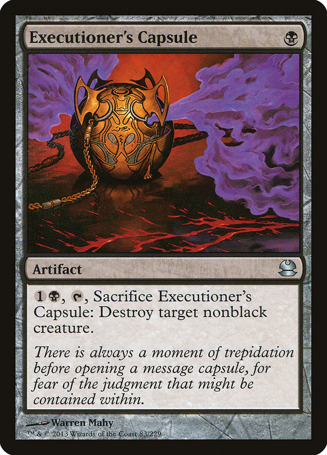 {C} Executioner's Capsule [Modern Masters][MMA 083]