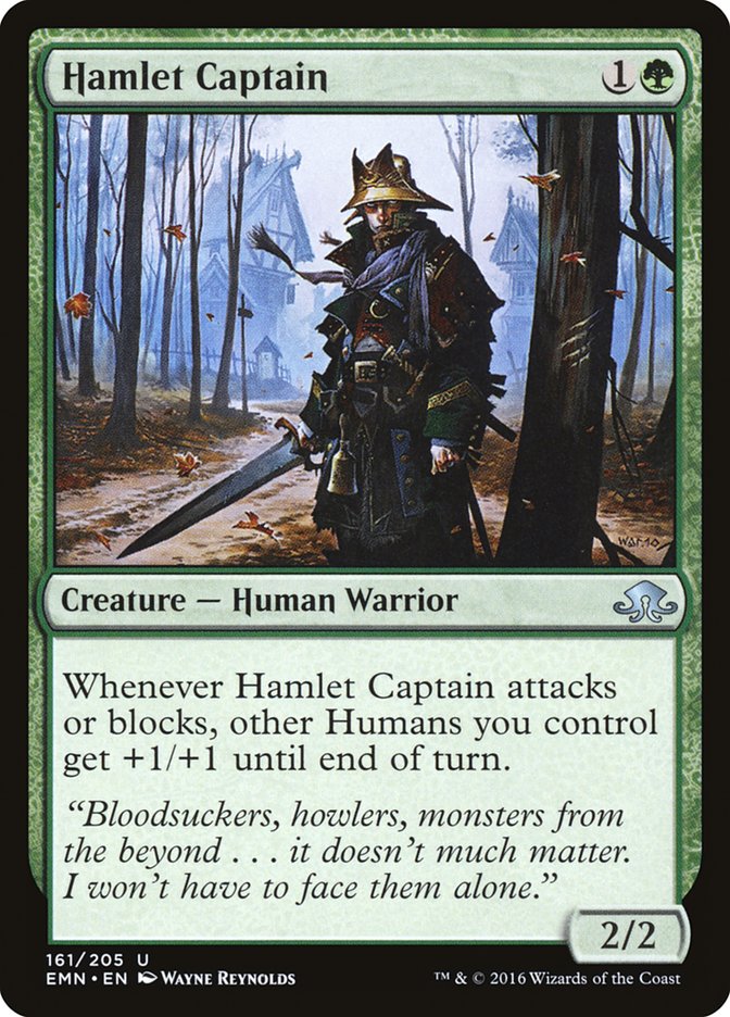 {C} Hamlet Captain [Eldritch Moon][EMN 161]