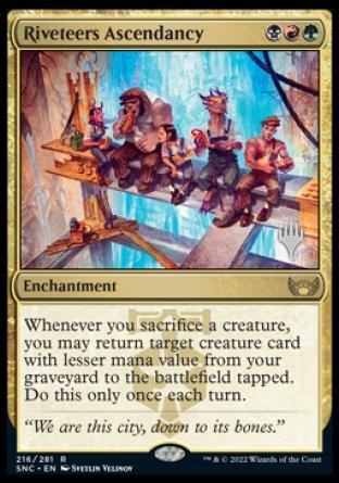 {R} Riveteers Ascendancy (Promo Pack) [Streets of New Capenna Promos][PP SNC 216]