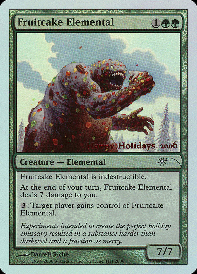 {R} Fruitcake Elemental [Happy Holidays][PA HHO 006]