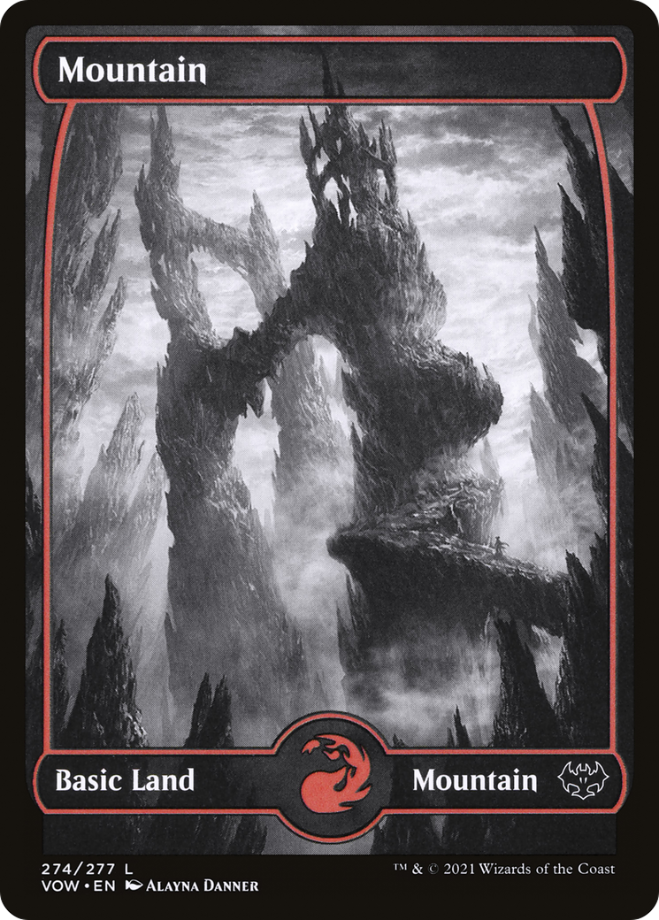 {B}[VOW 274] Mountain (274) [Innistrad: Crimson Vow]