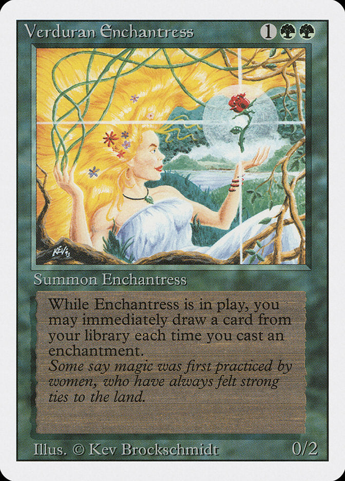 {R} Verduran Enchantress [Revised Edition][3ED 223]