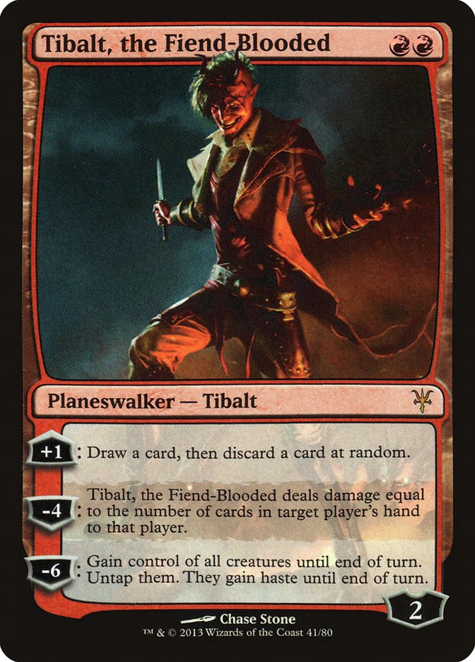 {R} Tibalt, the Fiend-Blooded [Duel Decks: Sorin vs. Tibalt][DDK 041]