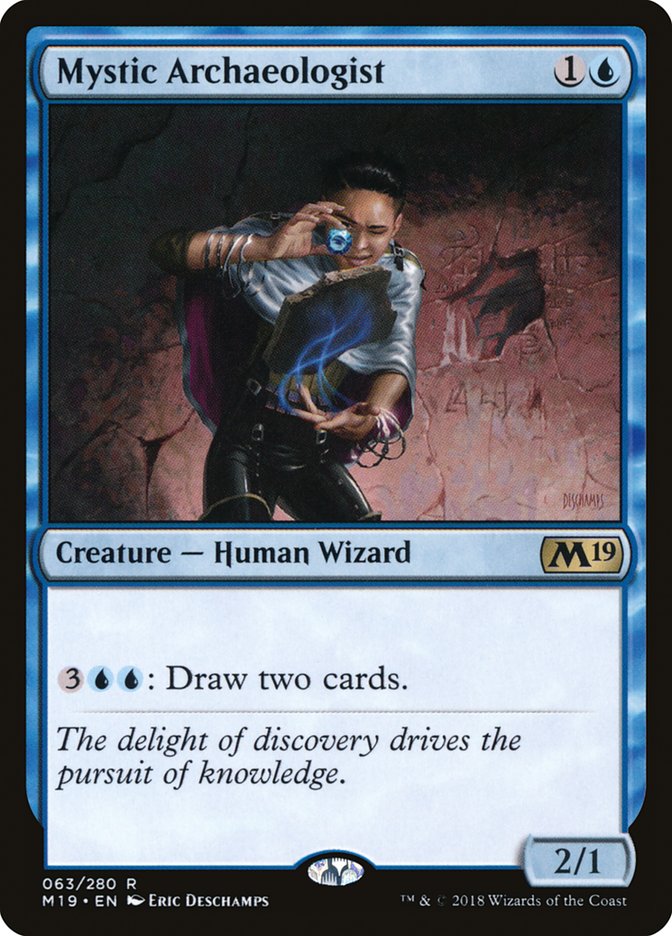 {R} Mystic Archaeologist [Core Set 2019][M19 063]