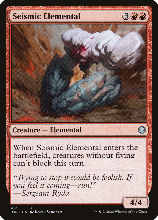 {C} Seismic Elemental [Jumpstart][JMP 362]