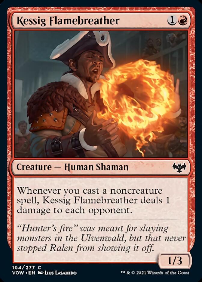 {C} Kessig Flamebreather [Innistrad: Crimson Vow][VOW 164]