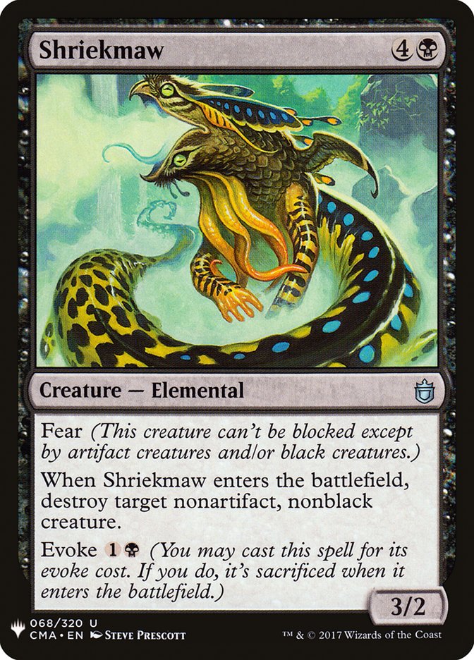 {C} Shriekmaw [Mystery Booster][MB1 CMA 068]