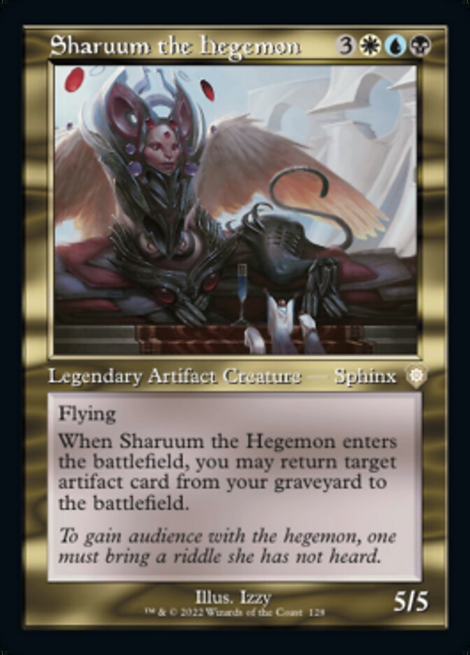 {R} Sharuum the Hegemon (Retro) [The Brothers' War Commander][BRC 128]