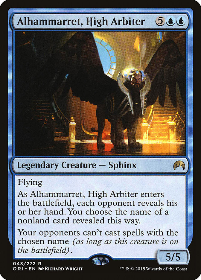 {R} Alhammarret, High Arbiter [Magic Origins][ORI 043]