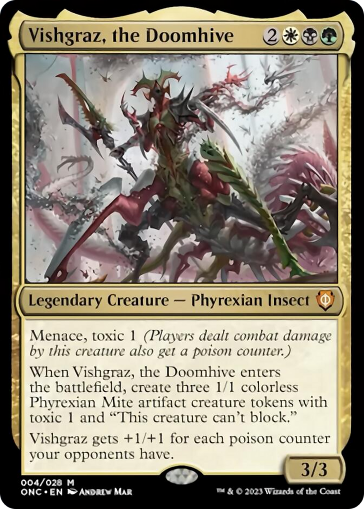 {R} Vishgraz, the Doomhive [Phyrexia: All Will Be One Commander][ONC 004]