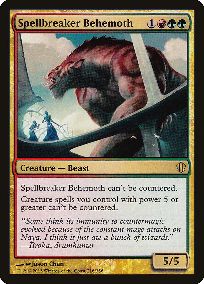 {R} Spellbreaker Behemoth [Commander 2013][C13 216]