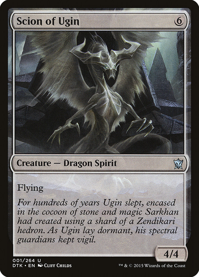 {C} Scion of Ugin [Dragons of Tarkir][DTK 001]