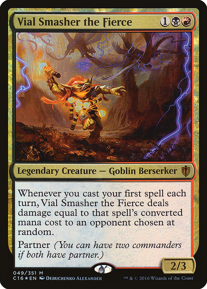 {R} Vial Smasher the Fierce [Commander 2016][C16 049]