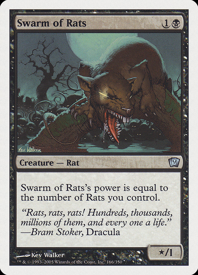 {C} Swarm of Rats [Ninth Edition][9ED 166]