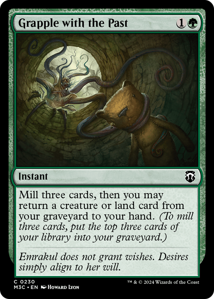 {C} Grapple with the Past (Ripple Foil) [Modern Horizons 3 Commander][RPF M3C 230]