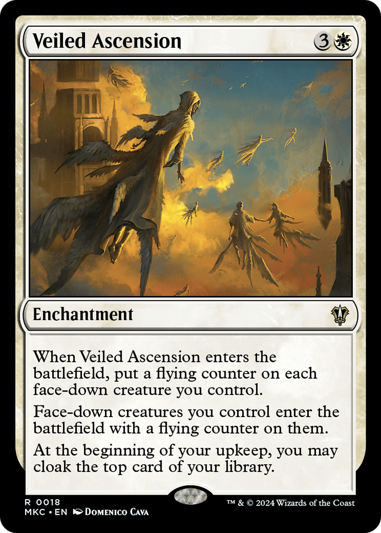 {R} Veiled Ascension [Murders at Karlov Manor Commander][MKC 018]