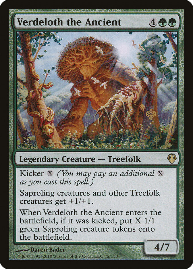 {R} Verdeloth the Ancient [Archenemy][ARC 072]