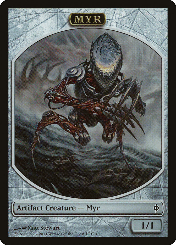 {T} Myr Token [New Phyrexia Tokens][TNPH 004]