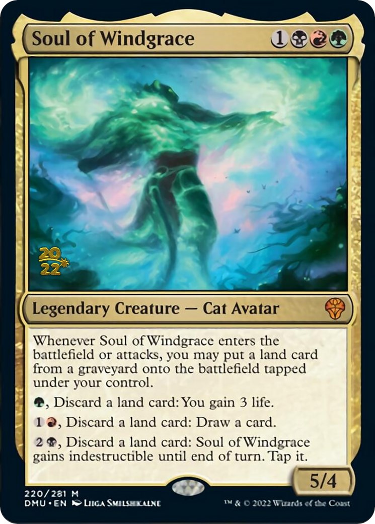 {@R} Soul of Windgrace [Dominaria United Prerelease Promos][PR DMU 220]