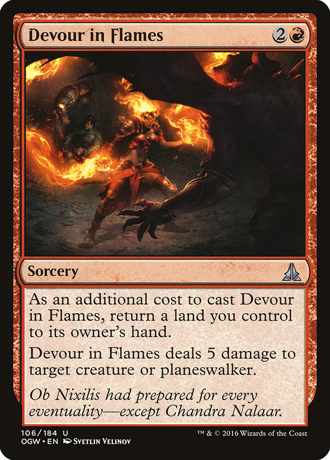 {C} Devour in Flames [Oath of the Gatewatch][OGW 106]