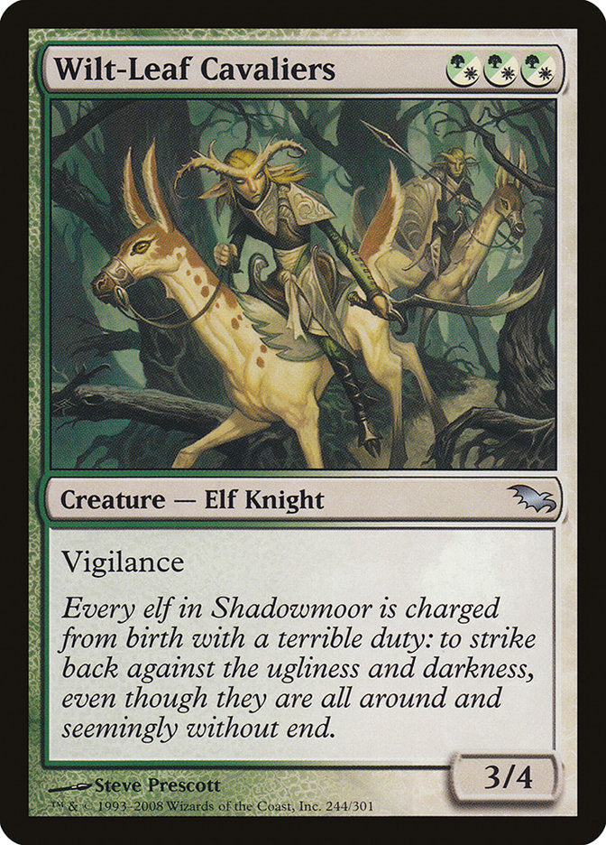 {C} Wilt-Leaf Cavaliers [Shadowmoor][SHM 244]